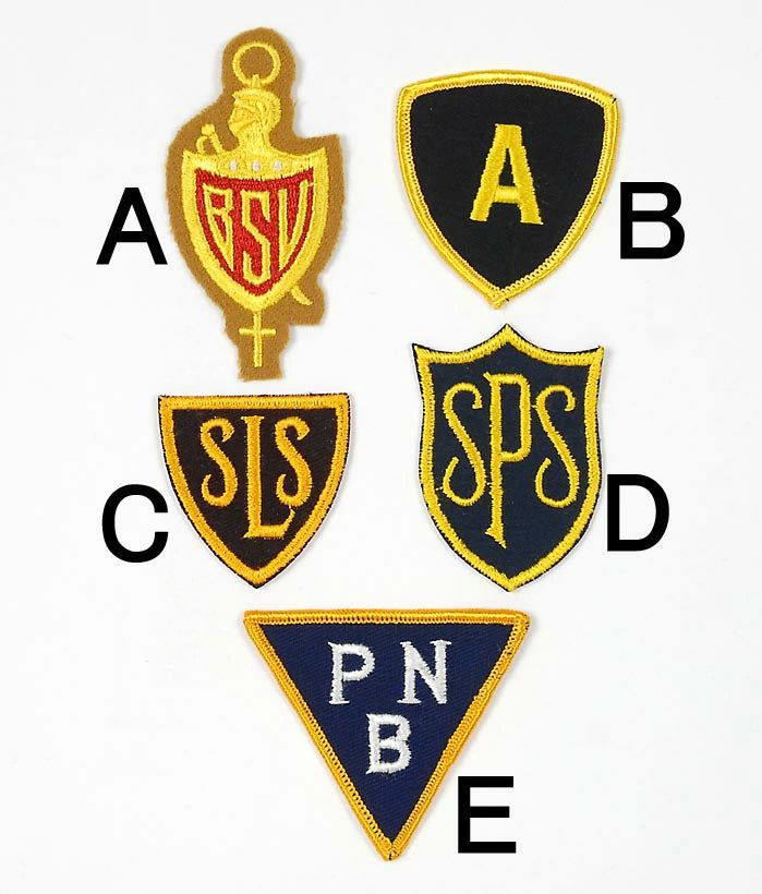 アメリカン ビンテージ エンブレムワッペン 新品 E1-