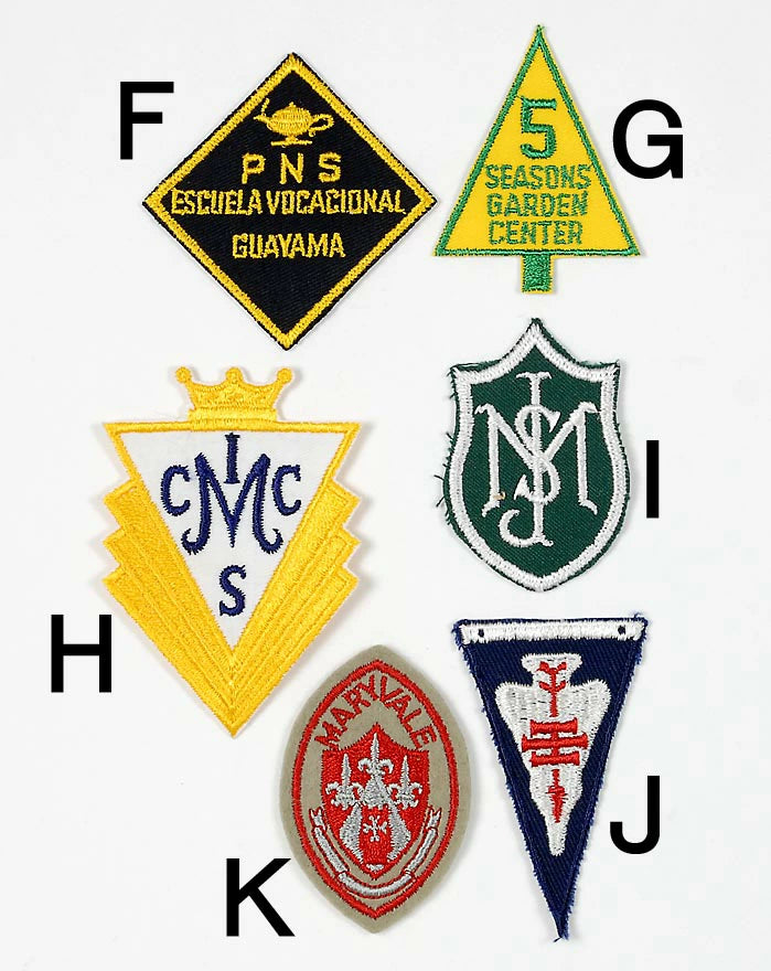 アメリカン ビンテージ エンブレムワッペン 新品 E1-