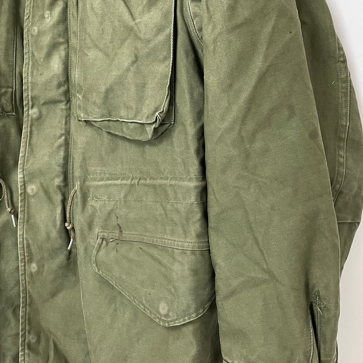 1964年製 アメリカ陸軍 U.S.ARMY OG-107 M-51 フィールドジャケット 後期最終年 XS/Rサイズ【FB-JK-ML0029C】