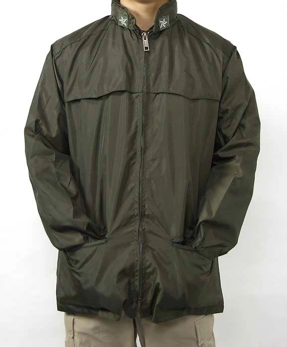 イタリア軍 ODブラウン ウィンド&レインジャケット 新品 E33N-JKT=