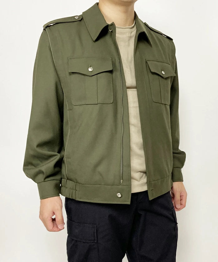 チェコ軍 OD パイピングジャケット 新品 E61GN