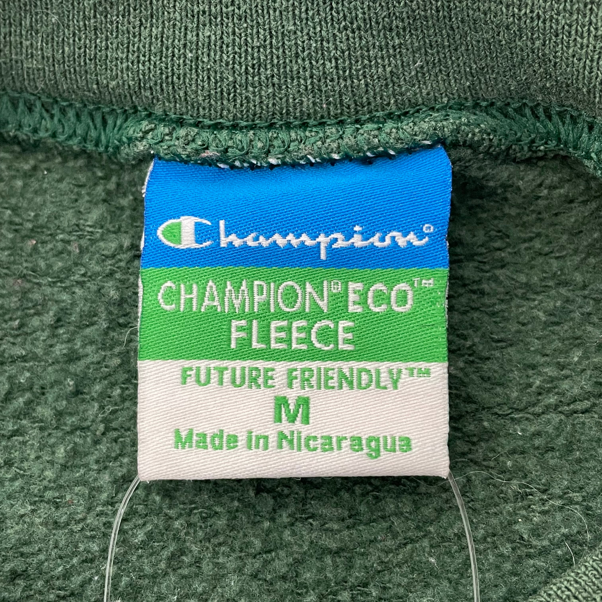 NCAA CLEVELAND STATE/クリーブランド州立大学 グリーン CHAMPION/チャンピオン カレッジスウェットシャツ Mサイズ【FB-SS-0030B=】