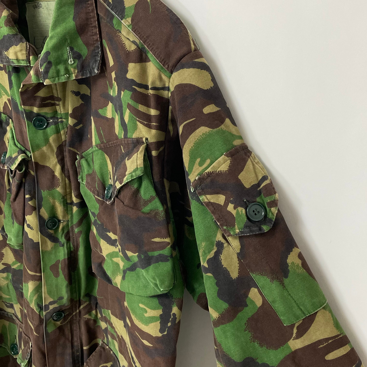 イギリス軍 DPM カモフラージュ M-85 コンバット スモックパーカー サイズ表記180/96【FB-PK-ML0028B】