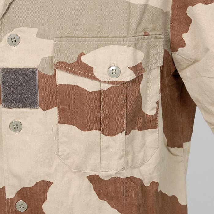 フランス軍 デザートカモ 半袖チャドシャツ USED F14DU-