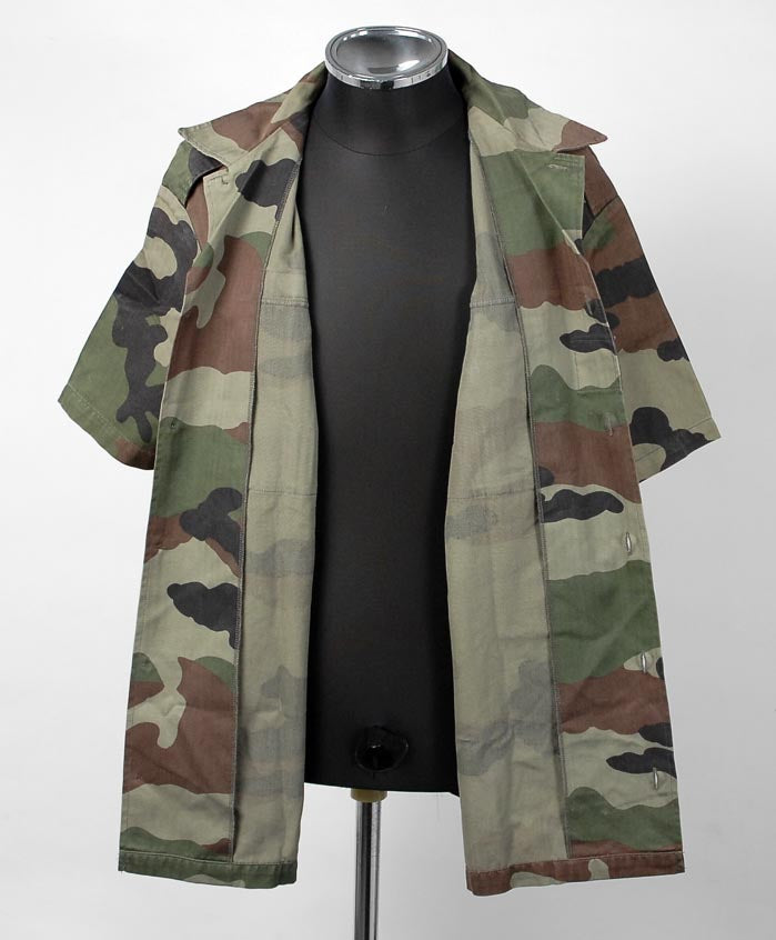 フランス軍 CCE カモフラージュ HBT 半袖チャドシャツ 新品 F14N-
