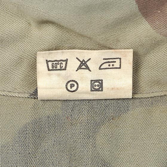 フランス軍 CCE カモフラージュ HBT 半袖チャドシャツ 新品 F14N-