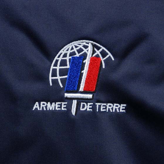 フランス陸軍 ネイビー トレーニングジャケット 新品 F31N=