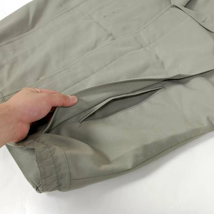 フランス空軍 ベージュグレー ショートウィンドジャケット 新品 F48N=