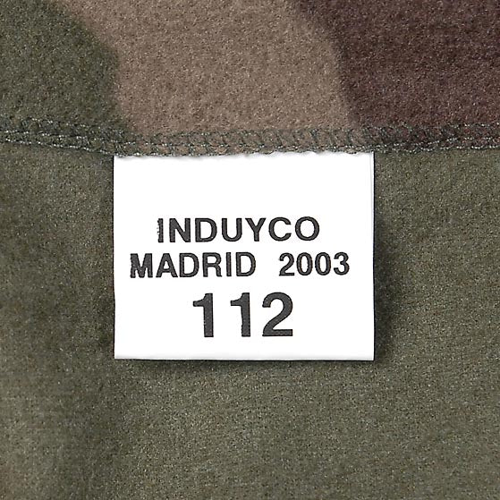 ビッグ特価、フランス軍 CCE カモフラージュ ハーフジップ フリースシャツ 新品 F56N-SB=