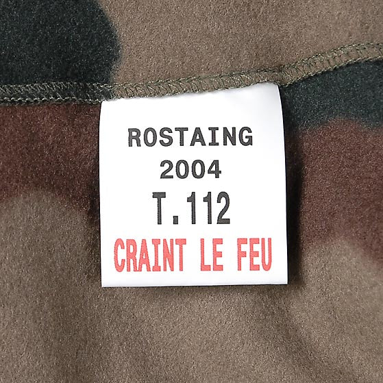 ビッグ特価、フランス軍 CCE カモフラージュ ハーフジップ フリースシャツ 新品 F56N-SB=