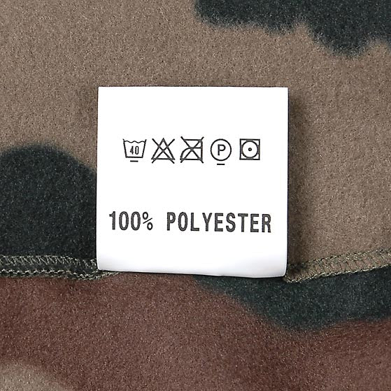 ビッグ特価、フランス軍 CCE カモフラージュ ハーフジップ フリースシャツ 新品 F56N-SB=