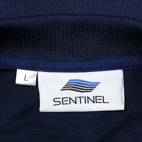 フランス自治体警察 POLICE MUNICIPALE ネイビー ハーフジップ ポロシャツ 新品 F98N-