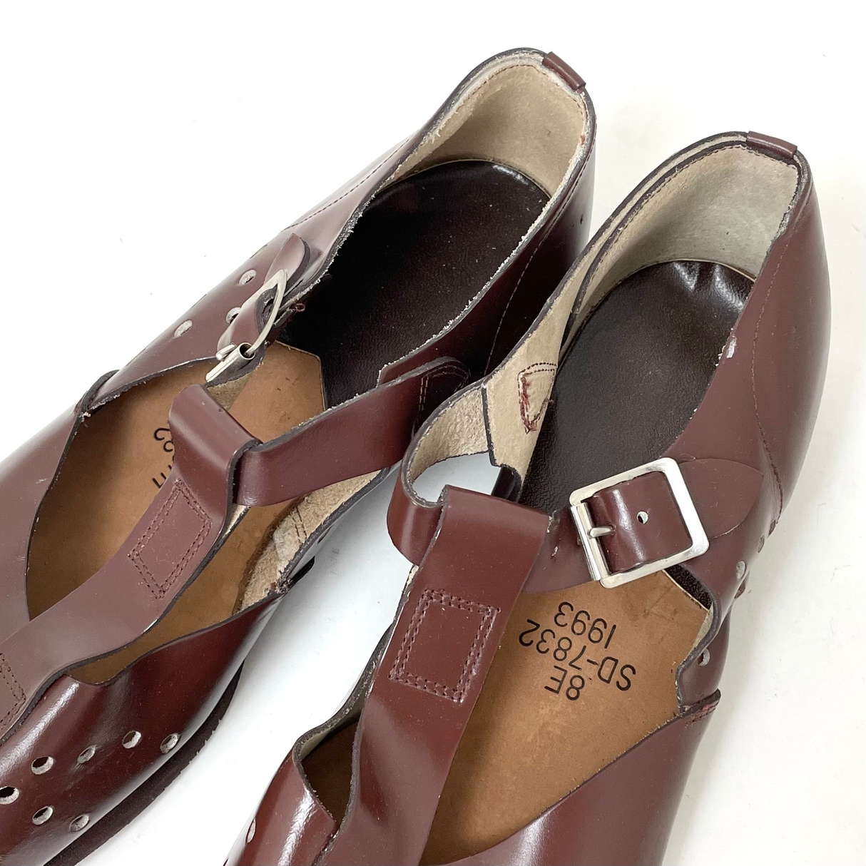 【新品】1990's カナダ軍 ブラウン レザー グルカサンダル 箱付き【FB-BS-ML0001S】