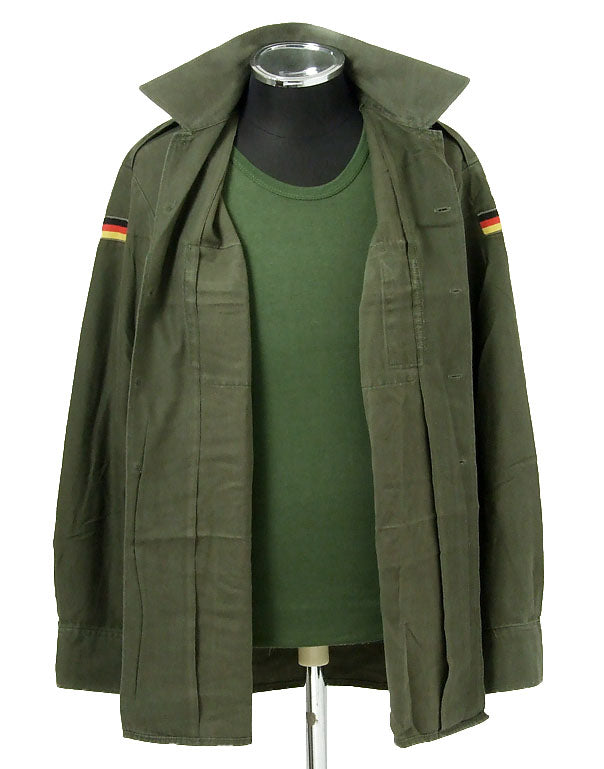 ドイツ軍 OD フィールドシャツ USED G12U-
