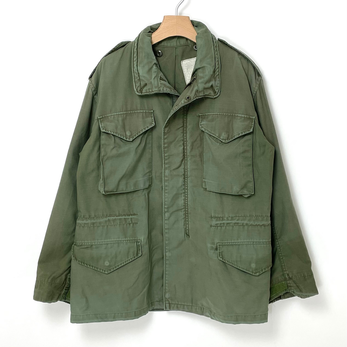 ALPHA INDUSTIRES/アルファインダストリーズ U.S.ARMY OD M-65 フィールドジャケット 3rdモデル S/Rサイズ【FB-JK-ML0052C】