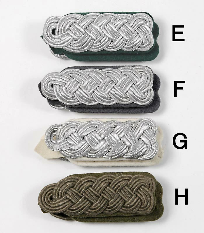 【1ペア】ドイツ軍 ハードタイプ ショルダーランク 新品 GR-SHRANK5-