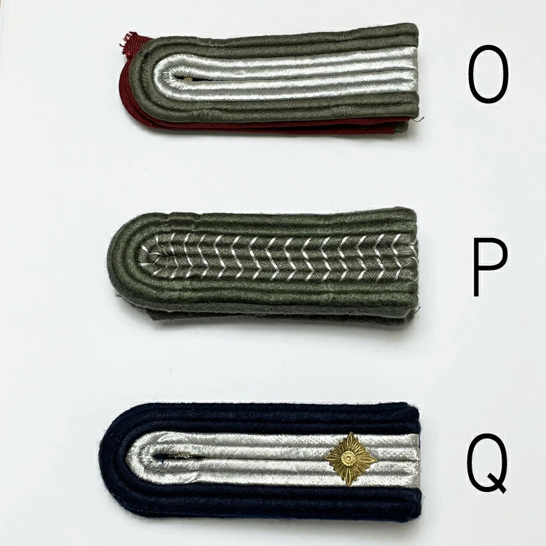 【1ペア】ドイツ軍 ハードタイプ ショルダーランク 新品 GR-SHRANK5-