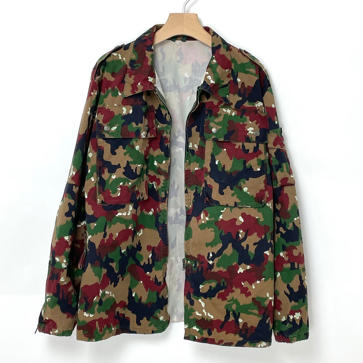 スイス軍 アルペンカモ M-83 フィールドジャケット【FB-JK-ML0078B=】