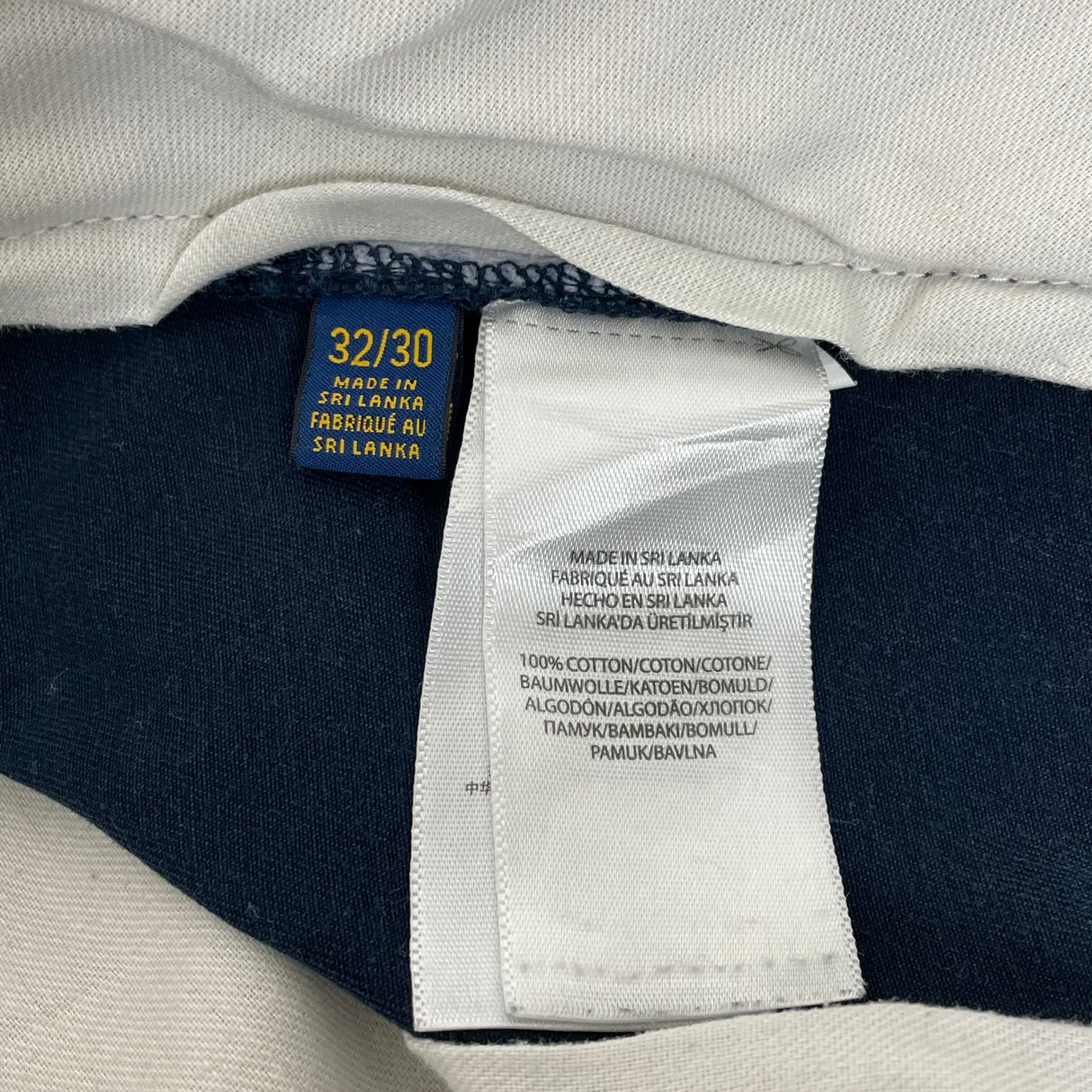 POLO Ralph Lauren/ポロラルフローレン ネイビー スリムフィット チノパンツ サイズ表記32/30(W86cm/L74cm)【FB-PT-0001B=】