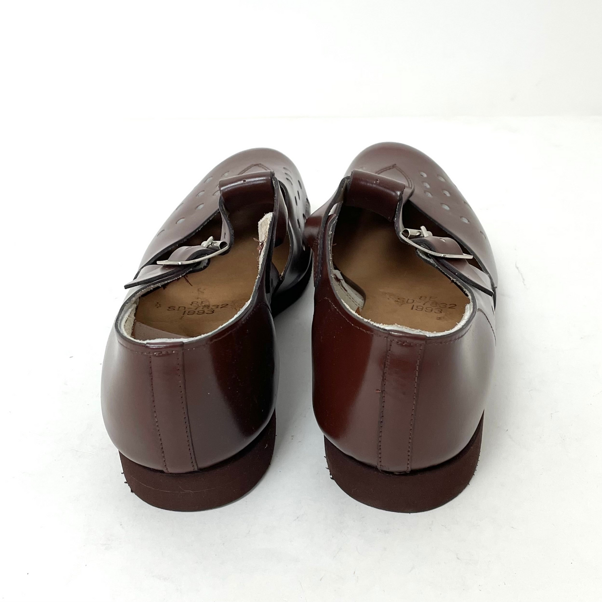 【新品】1990's カナダ軍 ブラウン レザー グルカサンダル 箱付き【FB-BS-ML0001S】