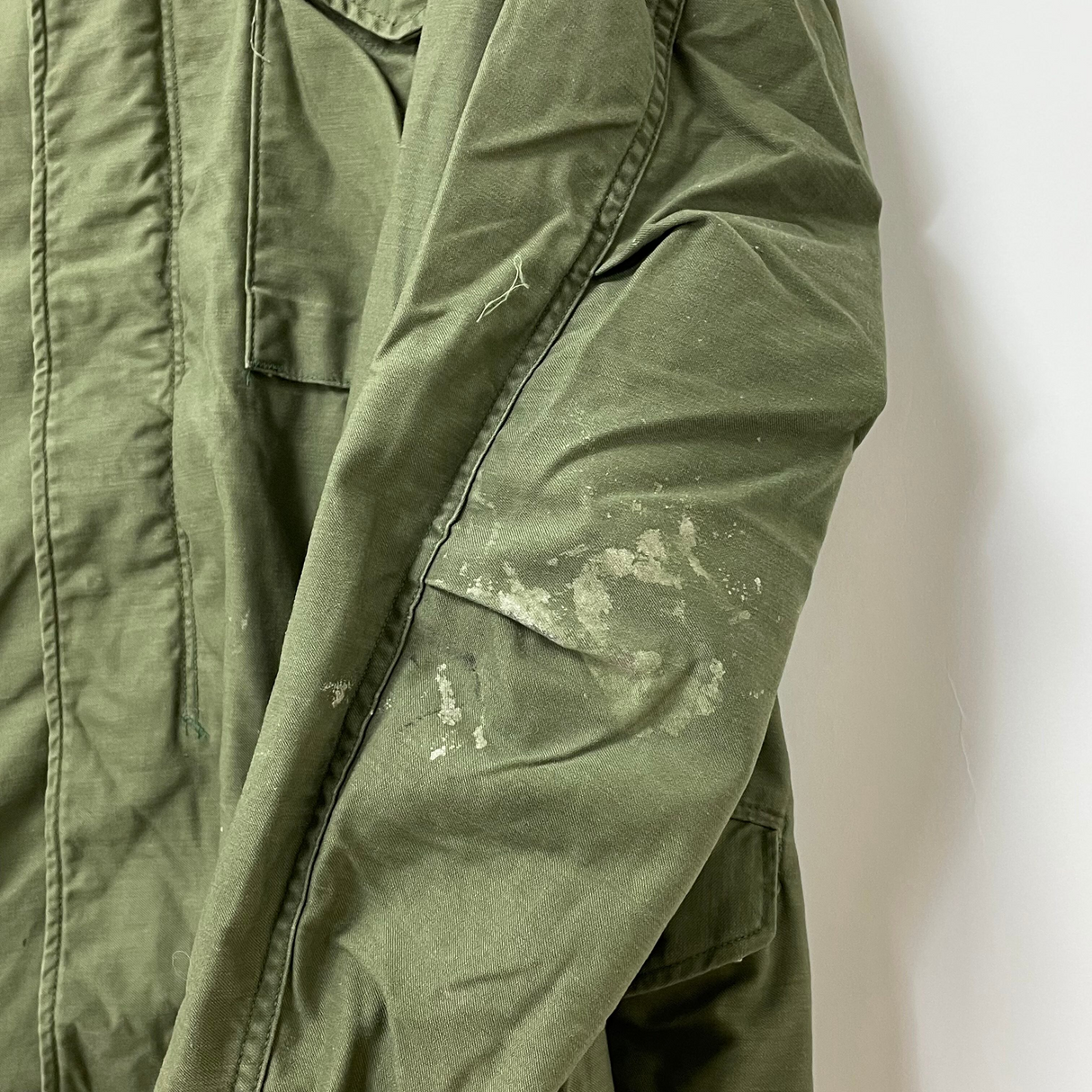 1970-80s アメリカ陸軍 U.S.ARMY OG-107 M-65 フィールドジャケット 3rdモデル M/Rサイズ【FB-JK-ML0031C】