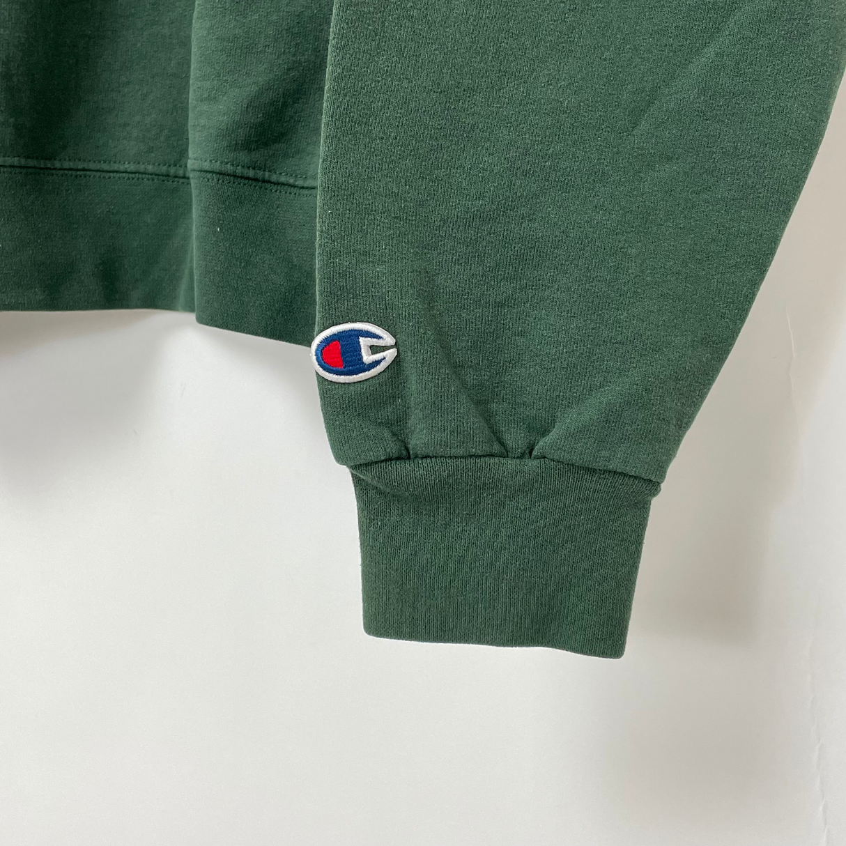 NCAA CLEVELAND STATE/クリーブランド州立大学 グリーン CHAMPION/チャンピオン カレッジスウェットシャツ Mサイズ【FB-SS-0030B=】