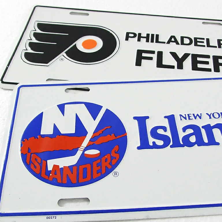 NHL アイスホッケー ビンテージ ライセンスプレート 新品 95-108-