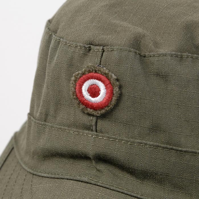オーストリア軍 OD リップストップ フィールドキャップ USED M37RU-