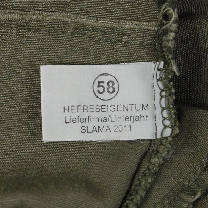 オーストリア軍 OD リップストップ フィールドキャップ USED M37RU-