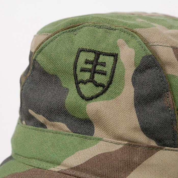 スモール特価 チェコ軍 ウッドランドカモ M-97 フィールドキャップ USED M38CU-SB-