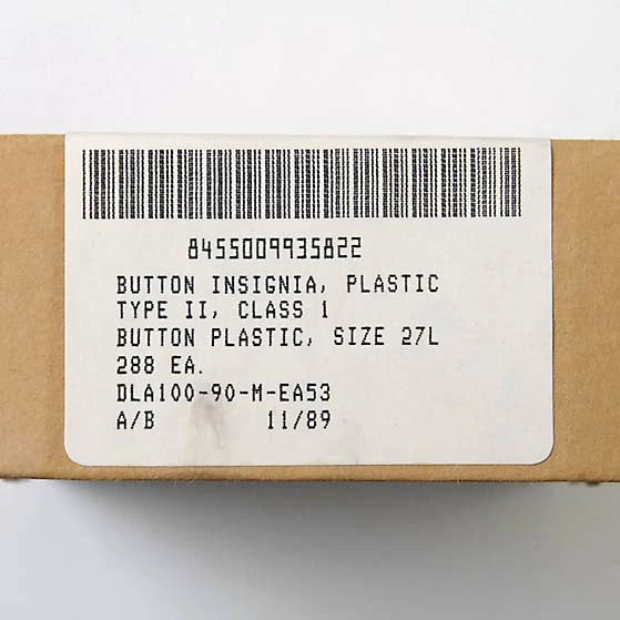 アメリカ海兵隊 USMC ブラック ボタン 新品 MCBTN-