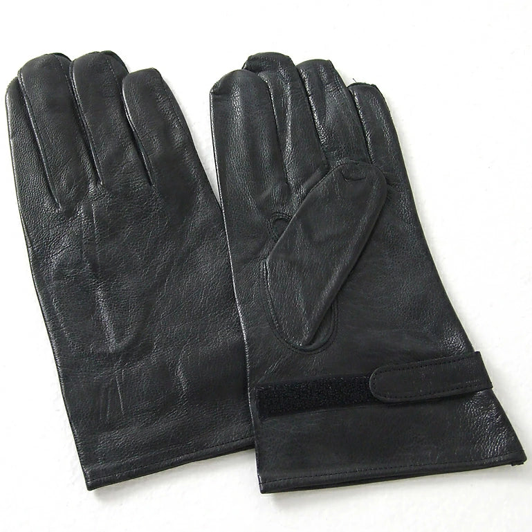 (11/5まで特価)フランス軍 ブラック レザーグラブ 新品 71N-