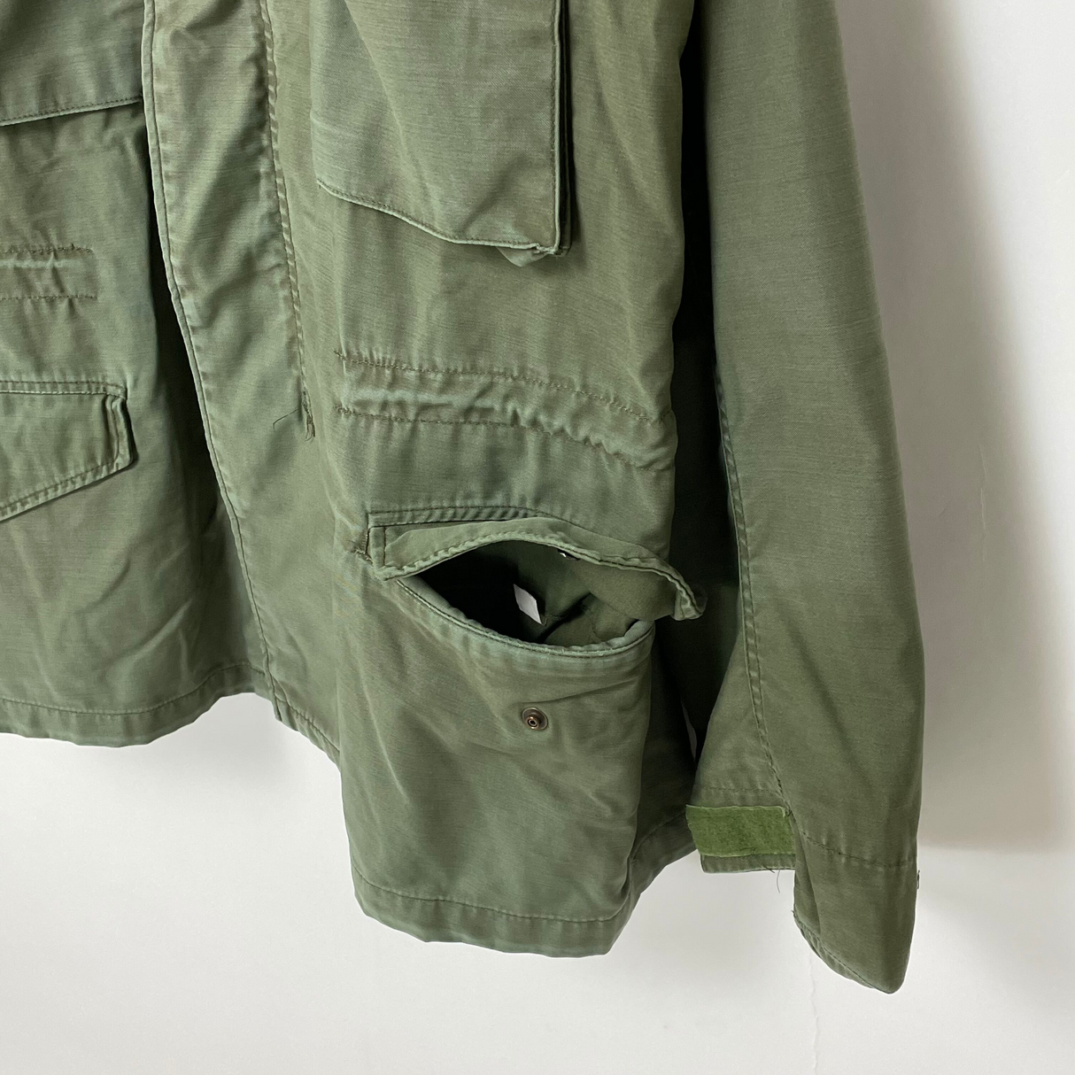 ALPHA INDUSTIRES/アルファインダストリーズ U.S.ARMY OD M-65 フィールドジャケット 3rdモデル S/Rサイズ【FB-JK-ML0052C】