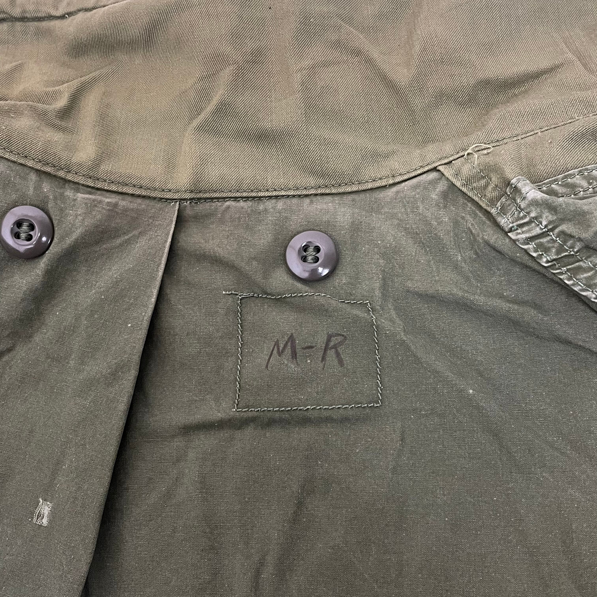 アメリカ軍 OD M-65 フィールドジャケット 3rdモデル M/Rサイズ【FB-JK-ML0053C】