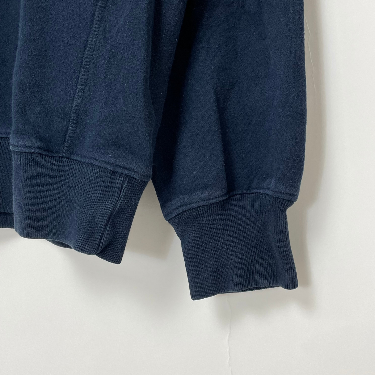 NAUTICA/ノーティカ ネイビー ワンポイント スウェットシャツ Mサイズ【FB-SS-0016B=】