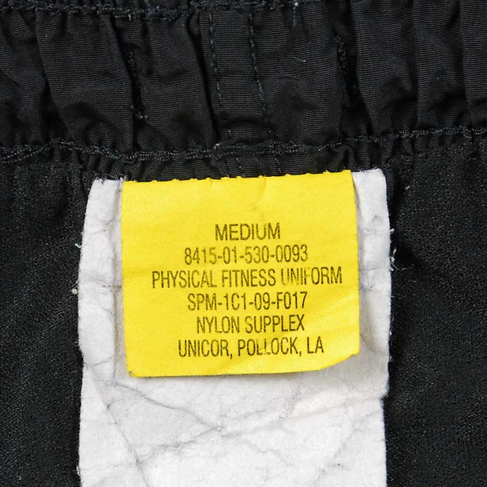 アメリカ軍 U.S.ARMY ブラック 前期型 IPFU トレーニング ショートパンツ 新品 PT-SHORTS-N-
