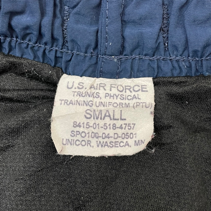 アメリカ空軍 USAF PTU フィジカルトレーニング ショートパンツ 上質USED PT-SHORTS-N3-AF-