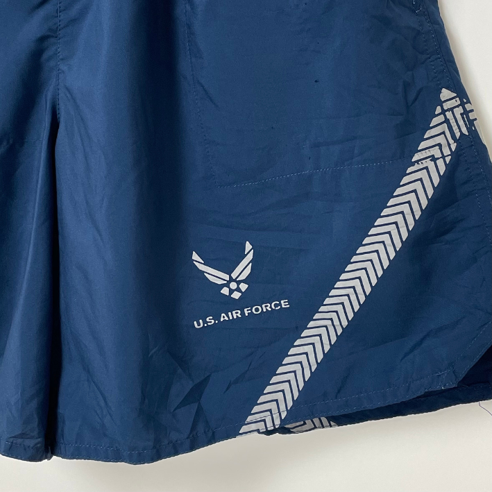 【スモール&ビッグ特価】アメリカ空軍 USAF PTU フィジカルトレーニング ショートパンツ サイドポケット付 インナーなし USED PT-SHORTS-U-AF-P-SP-SB-