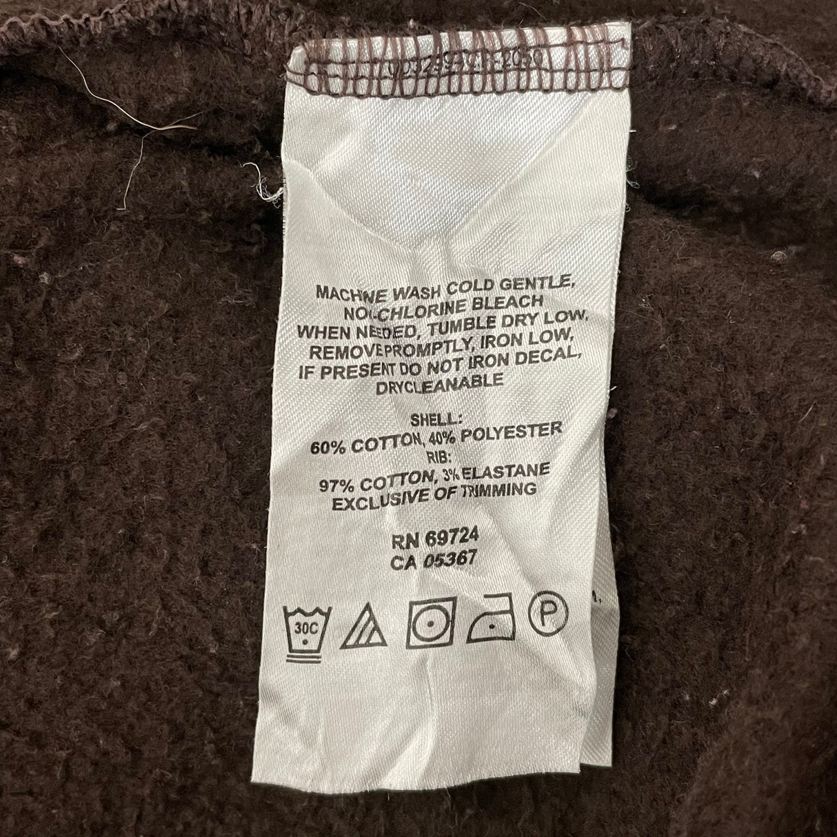 Columbia/コロンビア ブラウン ハーフジップ プルオーバースウェットシャツ XLサイズ【FB-SS-0012B】