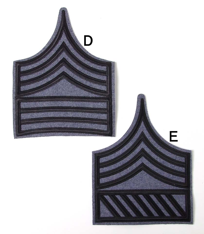 アメリカ軍 ウエストポイント 幹部候補生 階級章 大ワッペン 新品 RANK-BLGY-