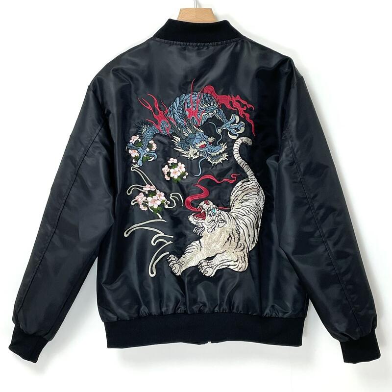 (3/21まで特価)US.虎と龍、MA-1ジャケット(新品)RK-5N=