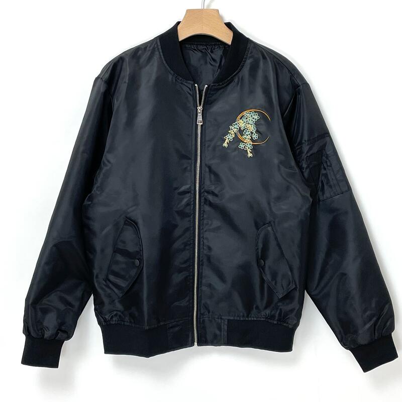 US.花と龍、MA-1 ジャケット(新品)RK-A3N=