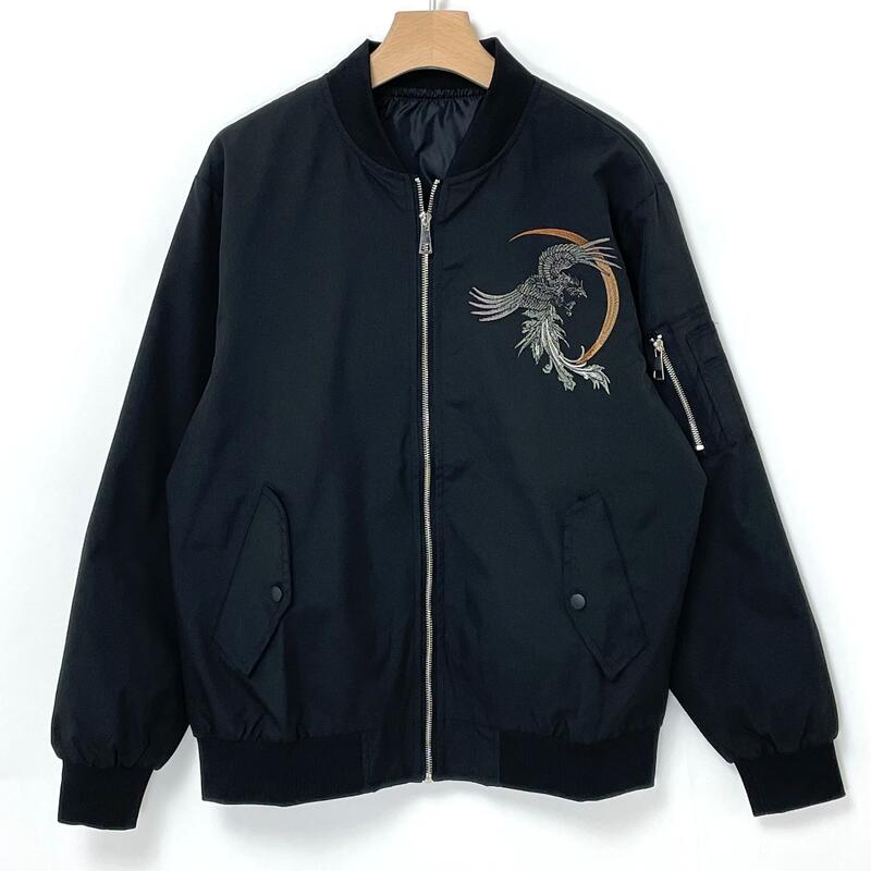 US.月と伝説の鳥、MA-1 ジャケット(新品)RK-A4N=