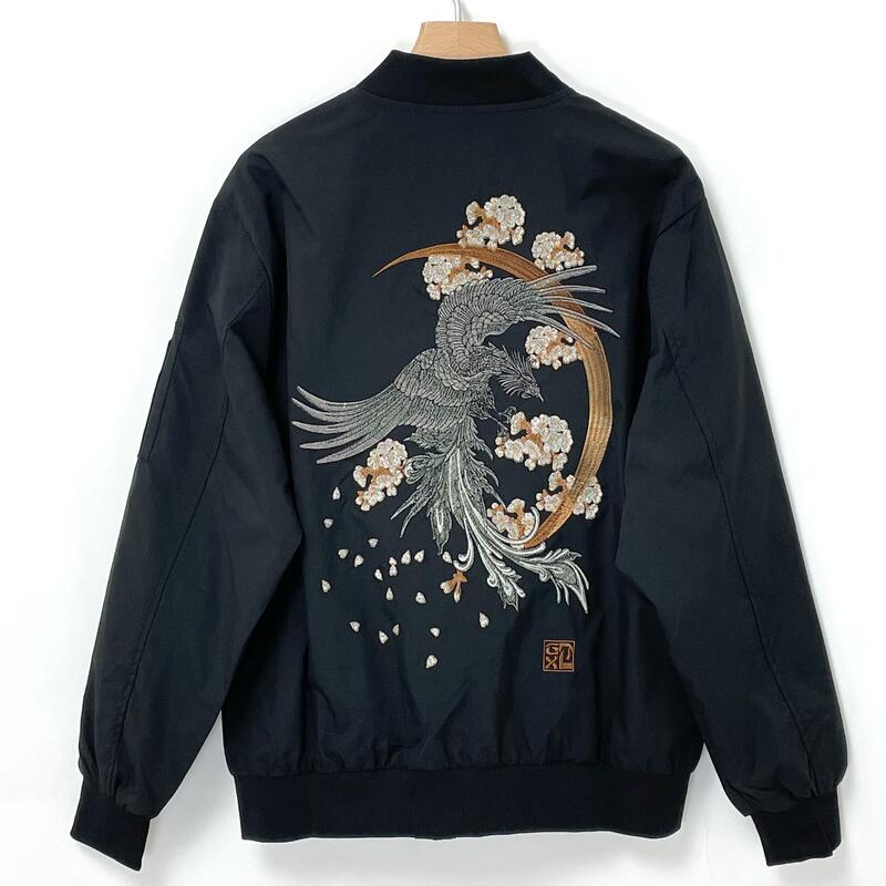 US.月と伝説の鳥、MA-1 ジャケット(新品)RK-A4N=