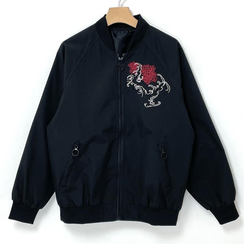 US.嵐と龍、スカジャン(新品)RK-A5N=