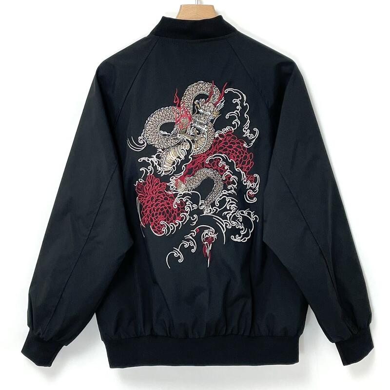 US.嵐と龍、スカジャン(新品)RK-A5N=