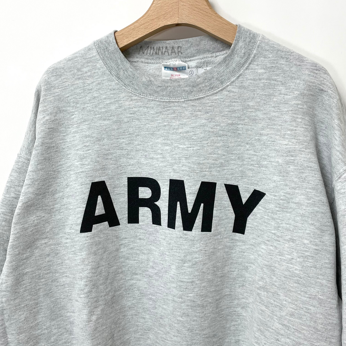 アメリカ陸軍 U.S.ARMY グレー スウェットシャツ【FB-SS-ML0003B=】