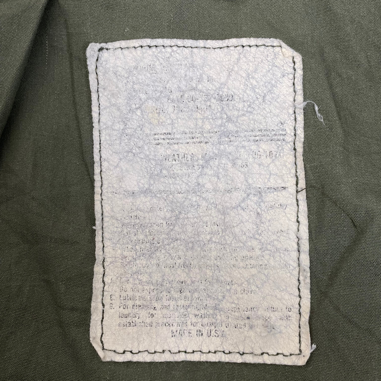 ALPHA INDUSTIRES/アルファインダストリーズ U.S.ARMY OD M-65 フィールドジャケット 3rdモデル S/Rサイズ【FB-JK-ML0052C】