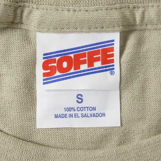 【Sサイズ特価】U.S.M.C. サンド SOFFE ミリタリーTシャツ 新品 T44NM-SB-