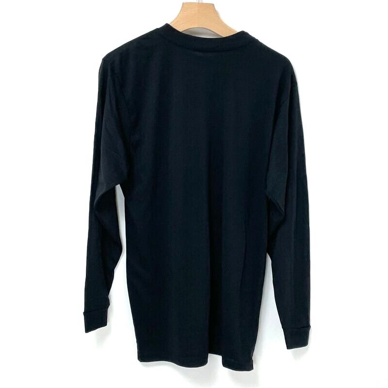 アメリカ軍 U.S.ARMY ブラック 後期型 APFU トレーニング ロングTシャツ USED T45BLU-SAM-